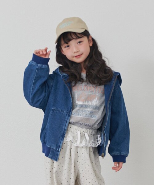 PENNEYS（ペニーズ） ブルゾン アウター 「KIDS」フードデニム