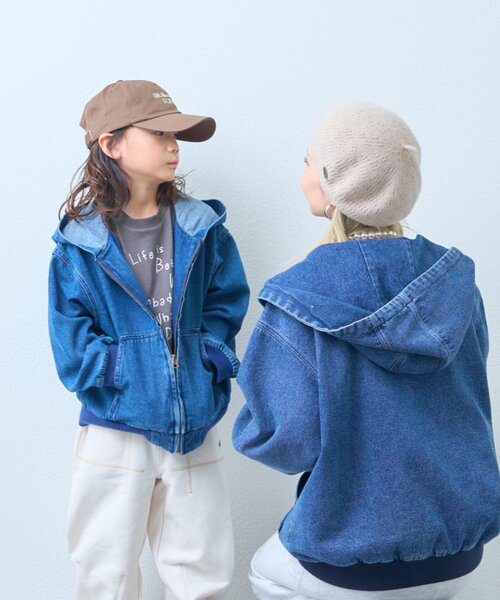 PENNEYS（ペニーズ） ブルゾン アウター 「KIDS」フードデニム