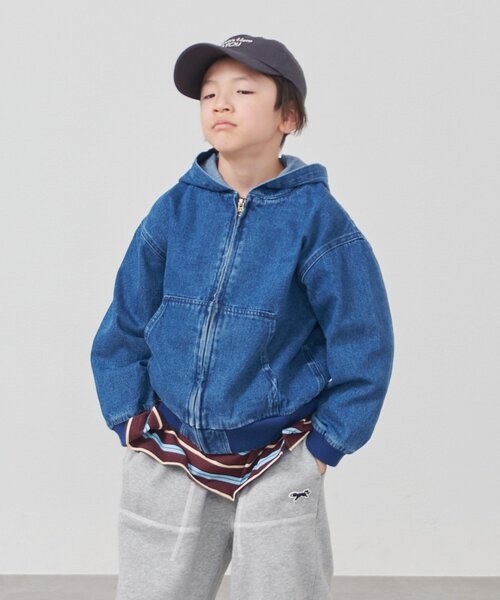 PENNEYS（ペニーズ） ブルゾン アウター 「KIDS」フードデニム