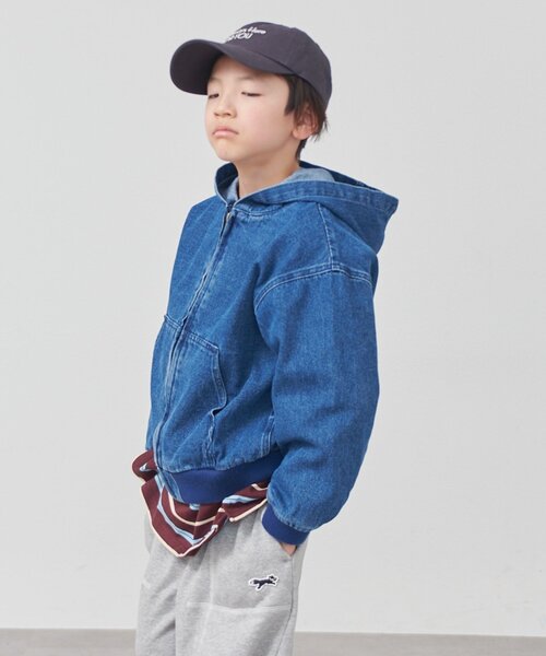 PENNEYS（ペニーズ） ブルゾン アウター 「KIDS」フードデニム