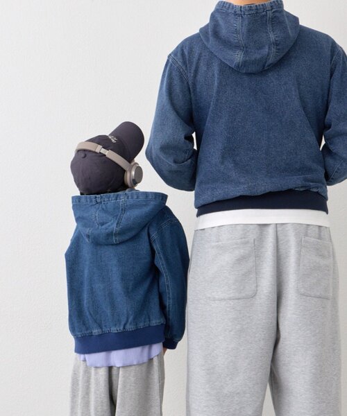 PENNEYS（ペニーズ） ブルゾン アウター 「KIDS」フードデニム