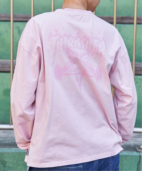 THRASHER（スラッシャー） tシャツ ピグメントプリントロンT メンズ