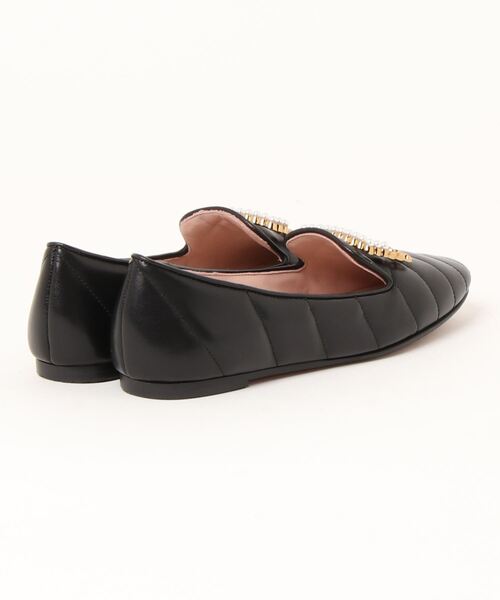 「LANVIN en Bleu」 フラットパンプス 23.5cm ブラック レディース_画像2