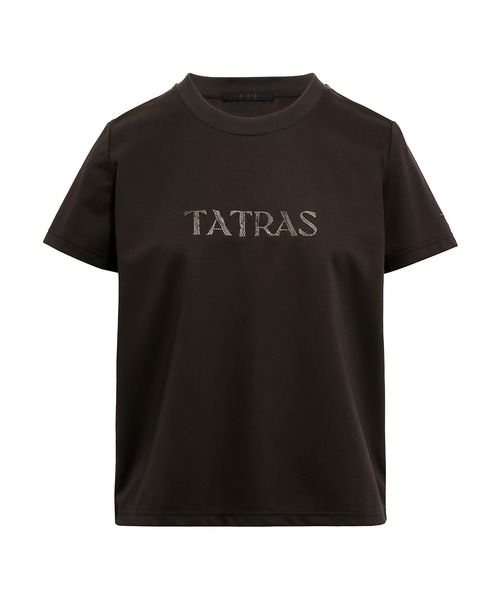 新品 TATRAS タトラス レディース Tシャツ 袖ロゴ TATRAS（タトラス） tシャツ 半袖 CRISIA クリーシア レディース