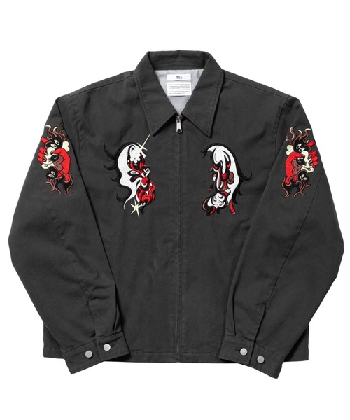 TXA ブルゾン アウター 田中かえ Embroidery Jacket メンズ レディース