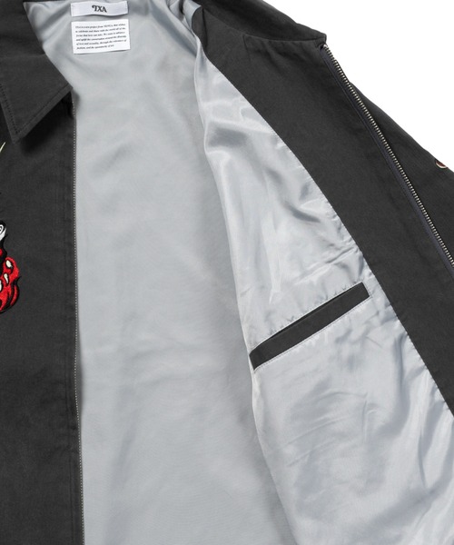 TXA ブルゾン アウター 田中かえ Embroidery Jacket メンズ レディース