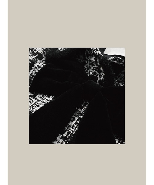 「LA POMME petit」 ジャケット MEDIUM ブラック レディース_画像7