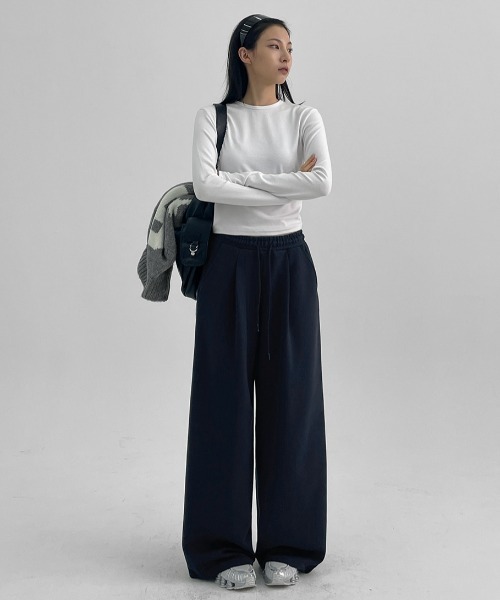 「BLACKUP」 スウェットパンツ ONESIZE ブラック レディース_画像3