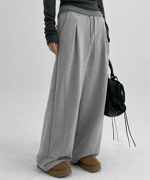 「BLACKUP」 スウェットパンツ ONESIZE ブラック レディース_画像9