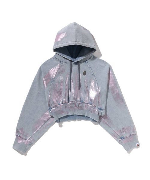 A BATHING APE（アベイシングエイプ） パーカー FOIL WASHED ONE POINT