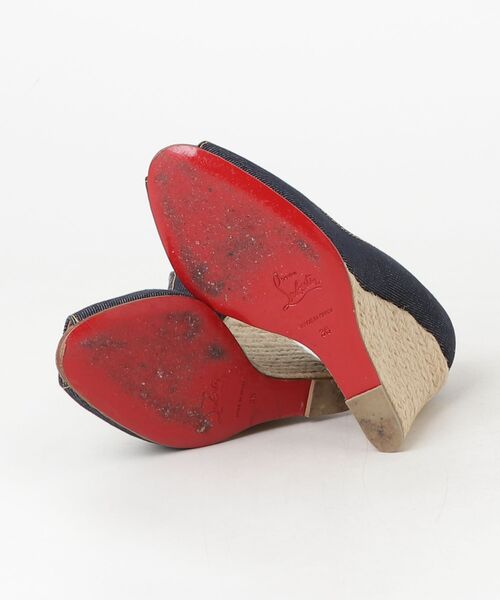 Christian Louboutin（クリスチャンルブタン） パンプス 36 ネイビー