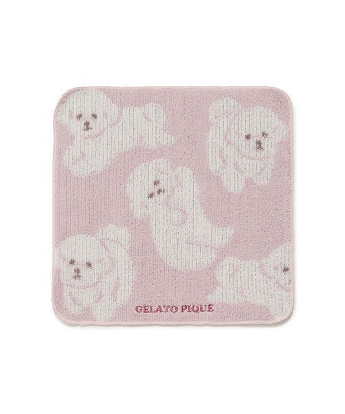 gelato pique（ジェラートピケ） ハンカチ ドッグハンドタオル