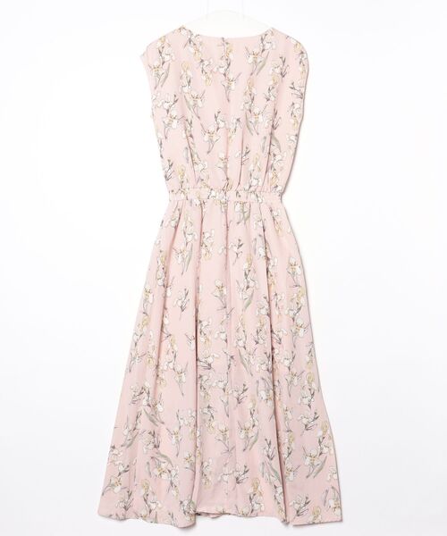 「MILLION CARATS」 花柄ノースリーブワンピース M ピンク レディース_画像2