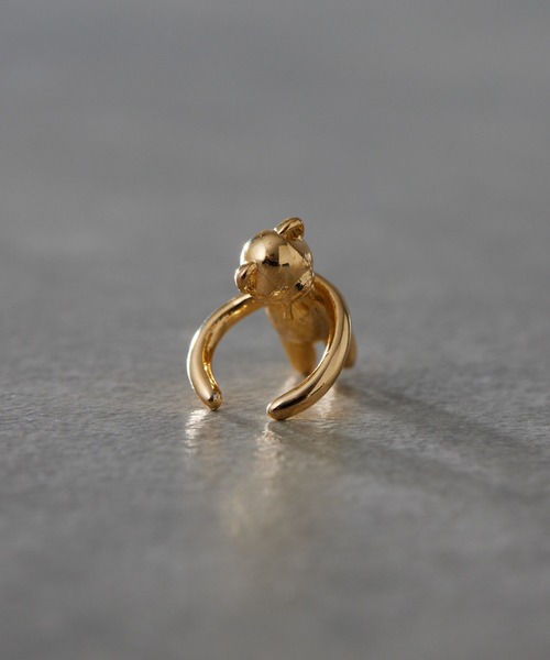 「ear PAPILLONNER」 イヤーカフ FREE ゴールド レディース_画像3