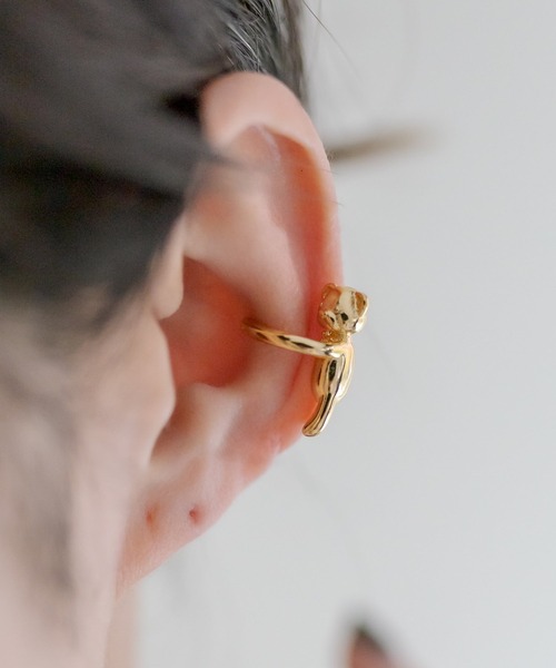 「ear PAPILLONNER」 イヤーカフ FREE ゴールド レディース_画像6