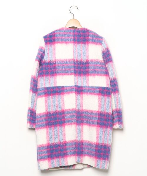 「LIMITLESS LUXURY」 ノーカラーコート 36 ピンク レディース_画像2