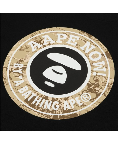 tシャツ AAPE BASIC TEE メンズの画像