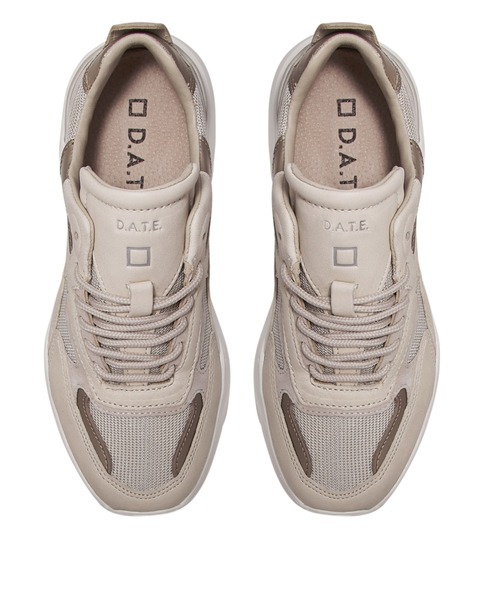 「D.A.T.E.」 ローカットスニーカー 35 アイボリー レディースの画像