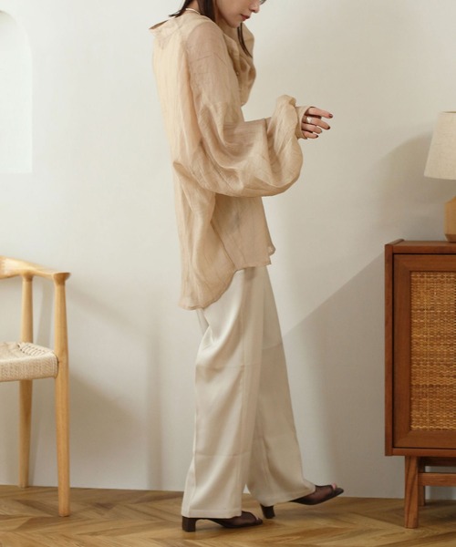 「NOAHL」 パンツ L ブラック レディース_画像6