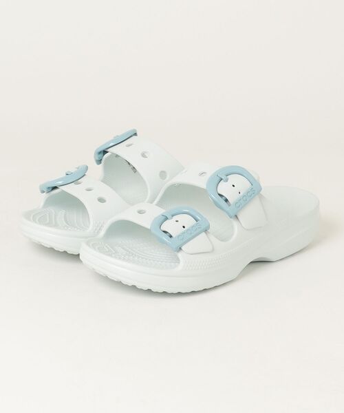 crocs（クロックス） サンダル crocs SATURDAY ENAMEL BUCKLE SANDAL W