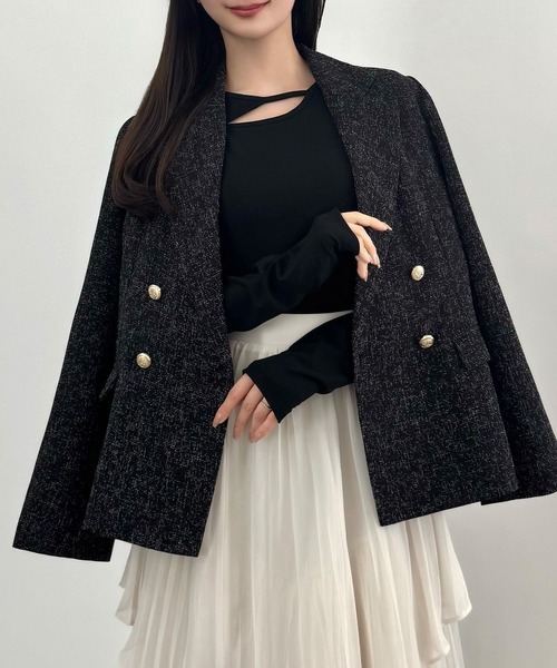 「CENEA」 長袖カットソー LARGE チャコール レディース_画像4