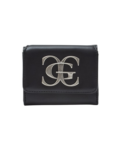 X-girl（エックスガール） ミニ 財布 METAL XG EMBLEM FAUX LEATHER
