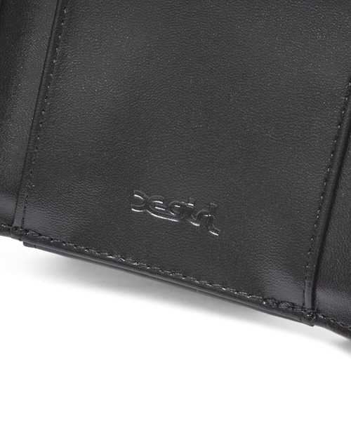 X-girl（エックスガール） ミニ 財布 METAL XG EMBLEM FAUX LEATHER