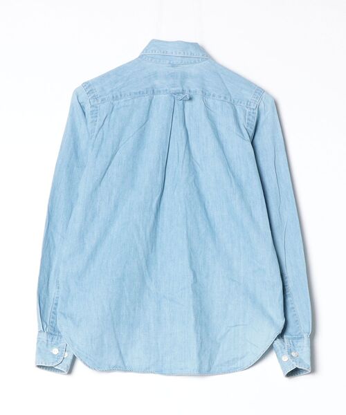 「HAVERSACK」 長袖シャツ S ブルー レディース_画像2