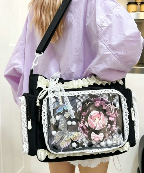 gossip!ロサンゼルス ショルダーバッグ バッグ 「Y2Kガーリー」フリル