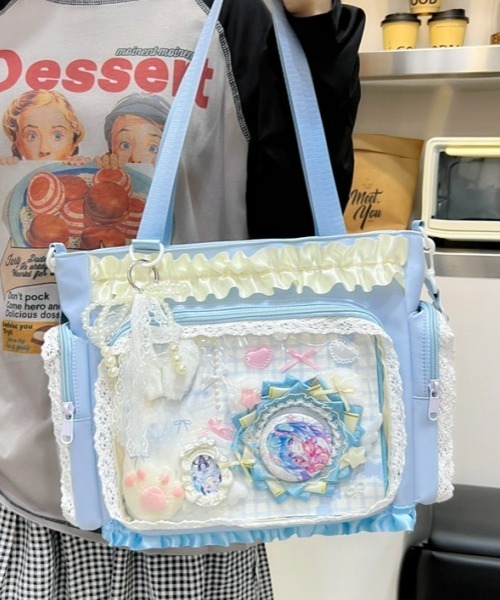 gossip!ロサンゼルス ショルダーバッグ バッグ 「Y2Kガーリー」フリル