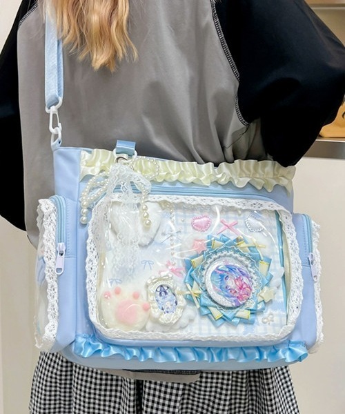 gossip!ロサンゼルス ショルダーバッグ バッグ 「Y2Kガーリー」フリル