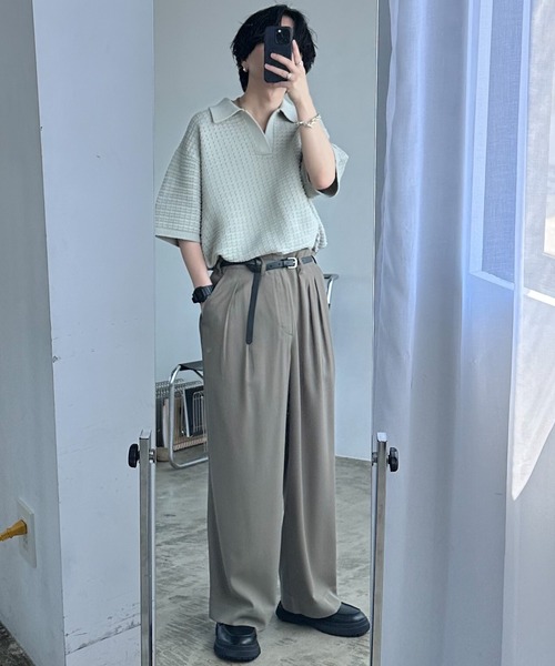 「WYM LIDNM」 ローファー L ブラック メンズ_画像8