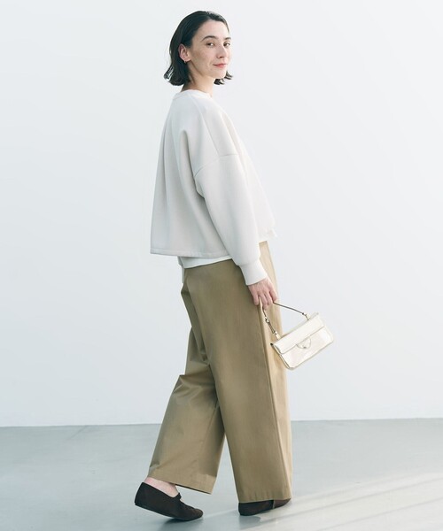 「UNFILO」 長袖カットソー MEDIUM ネイビー レディース_画像7