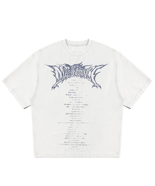 「MASONPRINCE」 半袖Tシャツ S ダークグレー メンズ_画像5