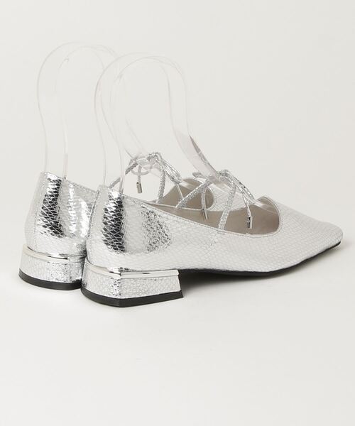 「SY UNITED ARROWS」 パンプス 23cm シルバー レディース_画像2