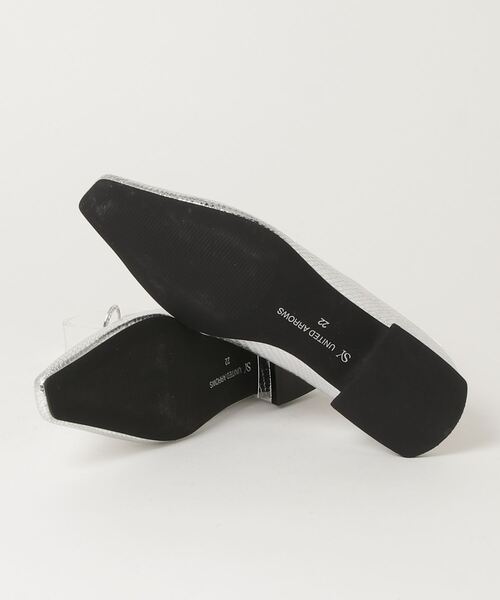 「SY UNITED ARROWS」 パンプス 23cm シルバー レディース_画像3