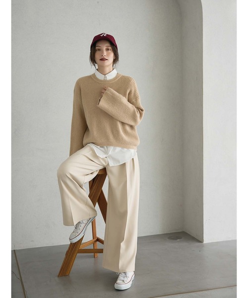 「fifth」 スラックス M ネイビー レディース_画像2
