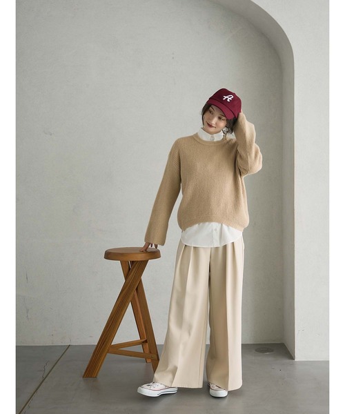 「fifth」 スラックス M ネイビー レディース_画像3
