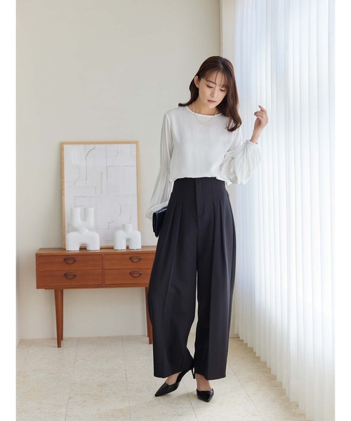 「fifth」 スラックス M ネイビー レディース_画像9