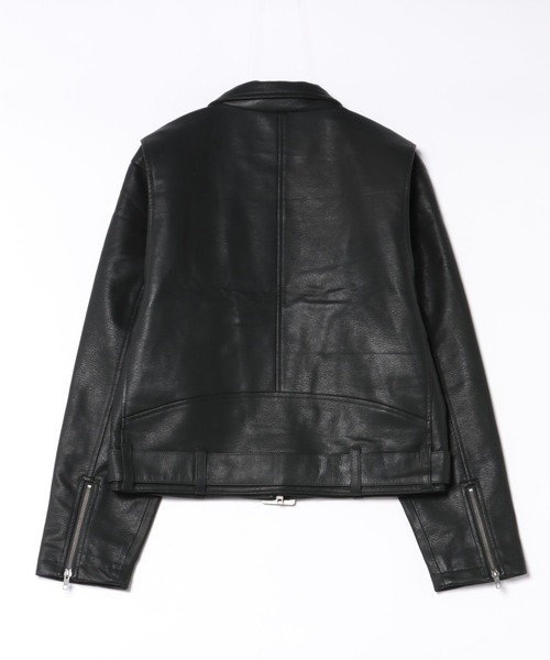 ANDER HUNK 革ジャン ライダース Metal Button Double Riders Jacket
