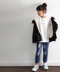 マウンテンパーカー アウター キッズ 親子お揃...の詳細画像1