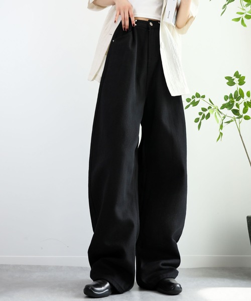 デニム パンツ ジーンズ キュート ハイウエスト nui nullu ジーンズ デニム デニムパンツ 「nui nullu」ハイ