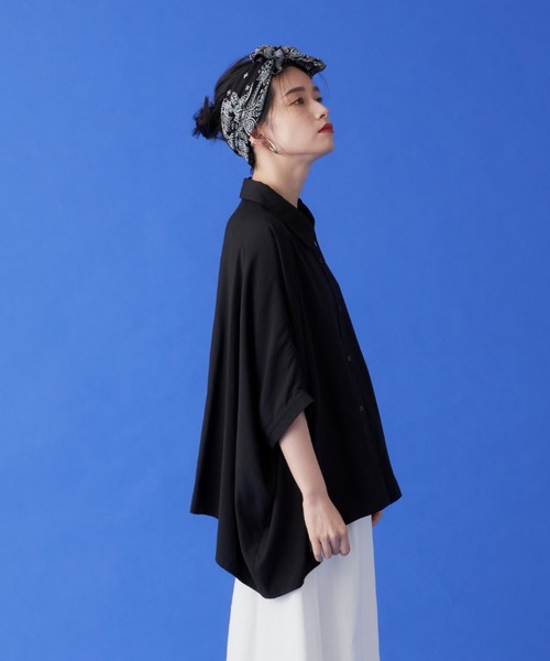 manana suerte シャツ ブラウス ポンチョシャツ : ZOZOTOWN