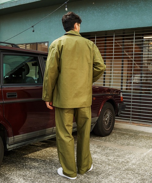 yoshiokubo GROUND OUTDOOR カバーオールジャケット GUNG HO（ガンホー） カバーオール カバージャケット gh21f015 メンズ