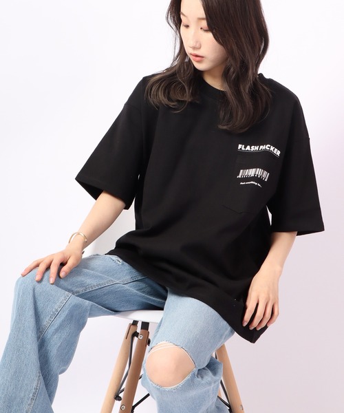 FLASH PACKER（フラッシュパッカー） tシャツ ヘビーオンス半袖TEE 