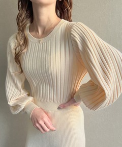 パフスリーブ ワンピースの商品一覧 通販 - Yahoo!ショッピング