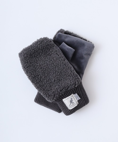 KANGOL（カンゴール） 手袋 オープンフィンガーグローブ メンズ