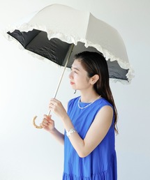 Cepica 折りたたみ傘 「pink trick / ピンクトリック」フリル