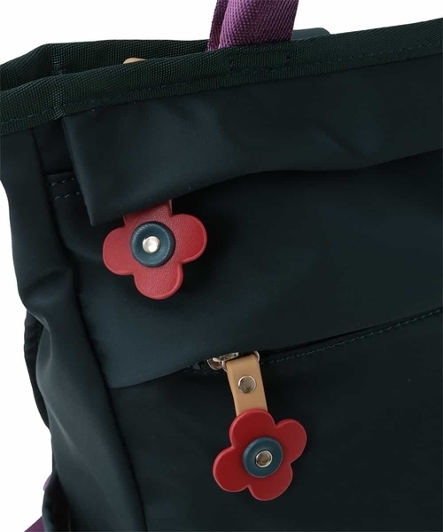Jocomomola（ホコモモラ） リュック フラワーモチーフトートリュック