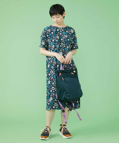 Jocomomola（ホコモモラ） リュック フラワーモチーフトートリュック